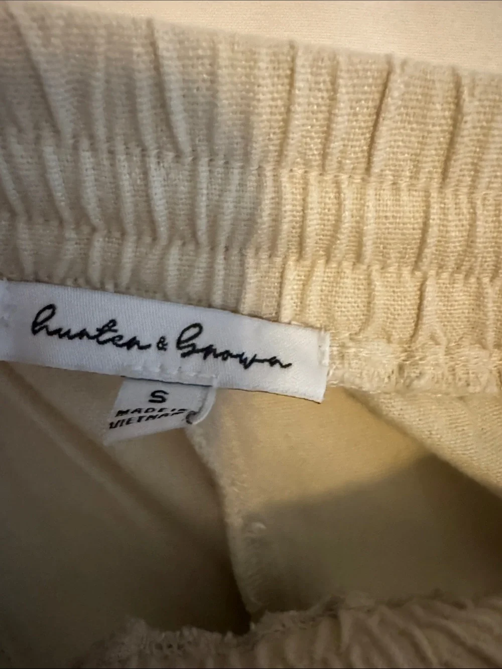 Men's Drawstring Casual Pants in Beige